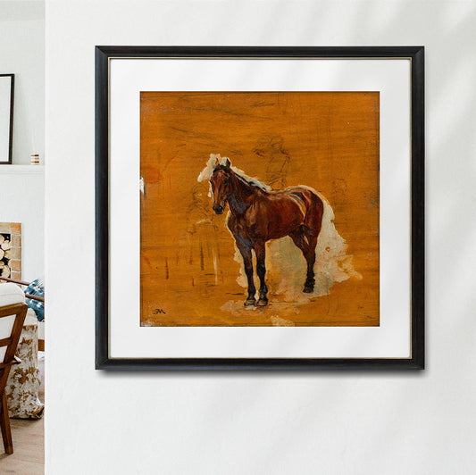 Bay Horse Study - HuntCountryHome