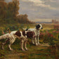 English Setters in the Meadow - HuntCountryHome