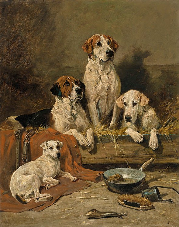 Foxhounds Resting - HuntCountryHome