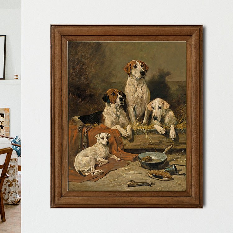 Foxhounds Resting - HuntCountryHome