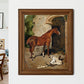 Hunter Waiting in Archway - HuntCountryHome
