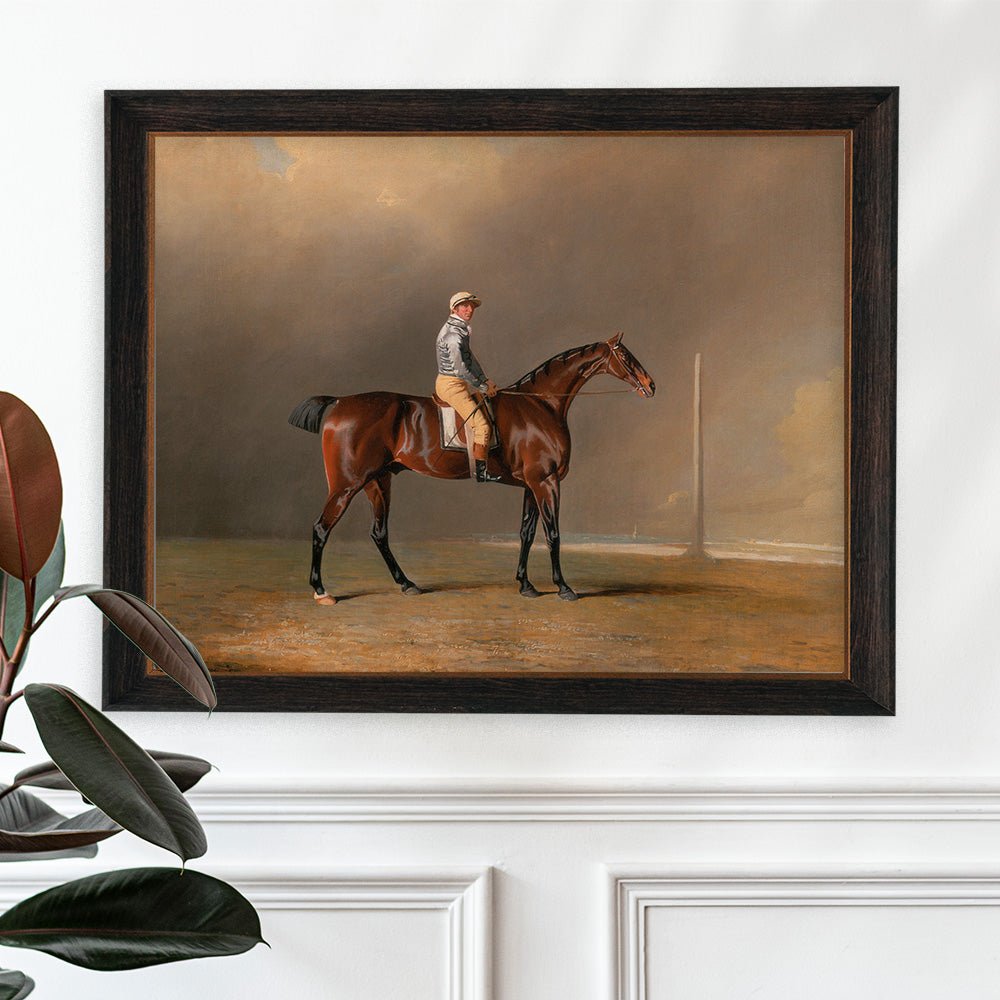 Racehorse Portrait - Diamond - Hunt Country Home