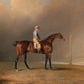 Racehorse Poster- Diamond - Hunt Country Home