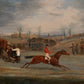 Steeplechase - Taking the Hedge 3 - HuntCountryHome