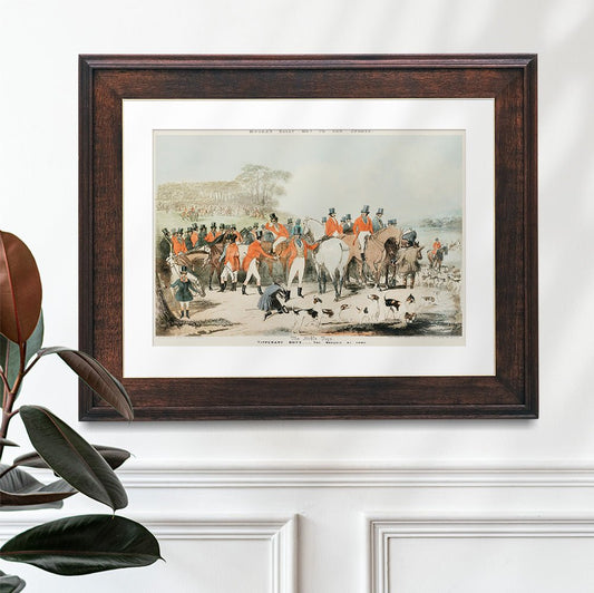 Tally Ho Vintage Fox Hunting Print #1 - Hunt Country Home