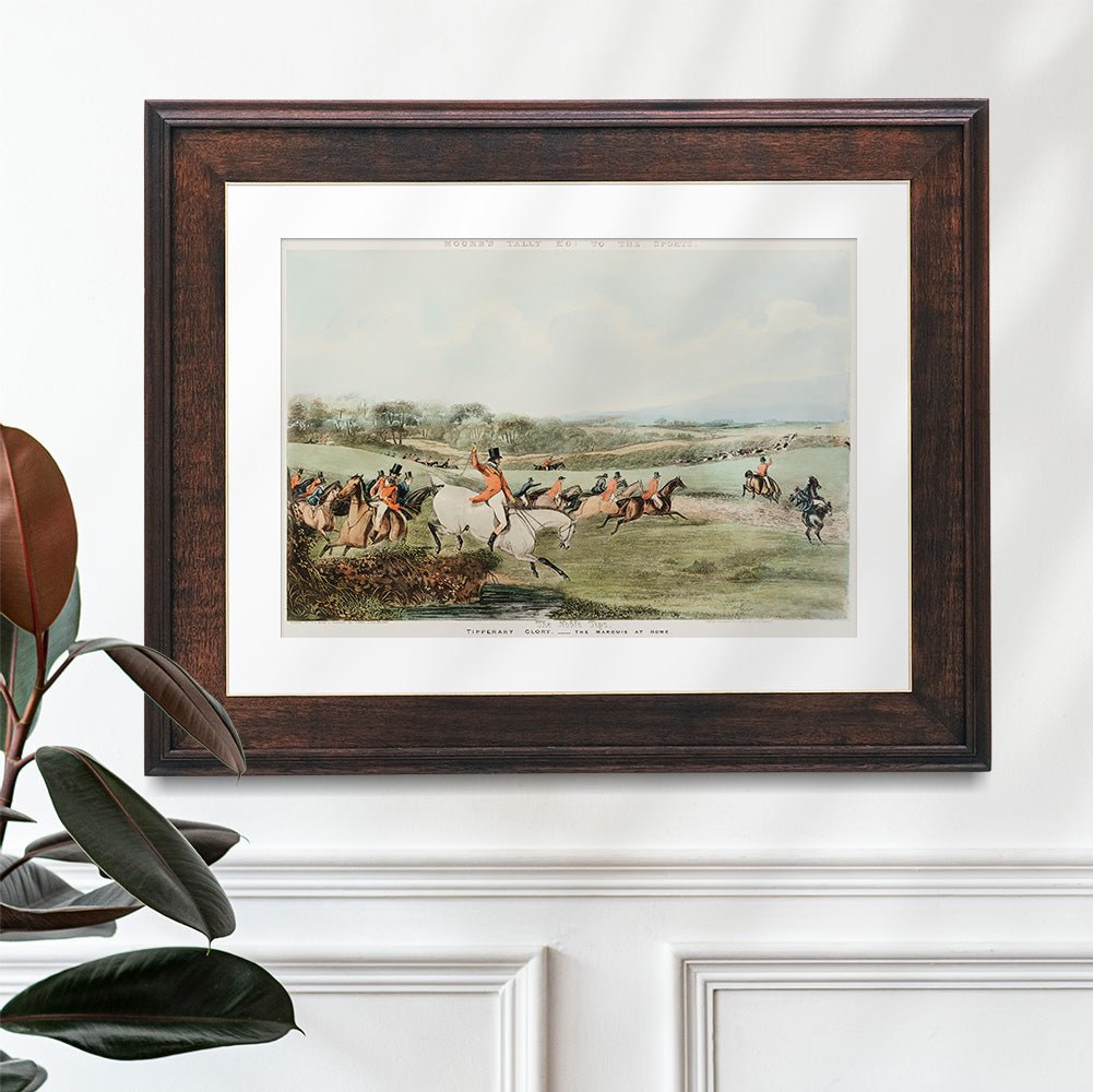 Tally Ho Vintage Fox Hunting Print #2 - Hunt Country Home
