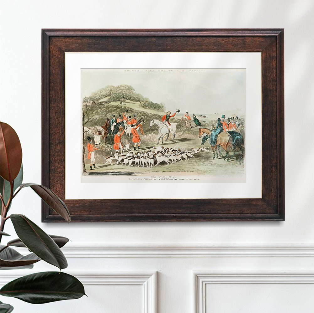 Tally Ho Vintage Fox Hunting Print #3 - Hunt Country Home
