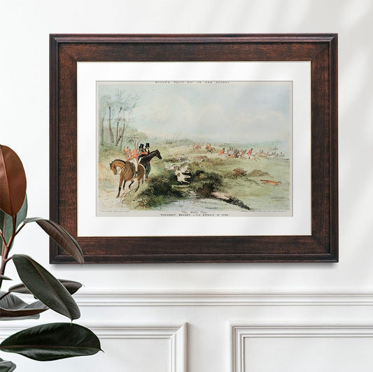 Tally Ho Vintage Fox Hunting Print #4 - Hunt Country Home