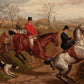 Vintage Foxhunting Scene #1 - HuntCountryHome
