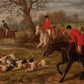 Vintage Foxhunting Scene #4 - HuntCountryHome