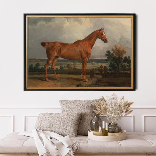 Vintage Stallion Poster #2 - HuntCountryHome